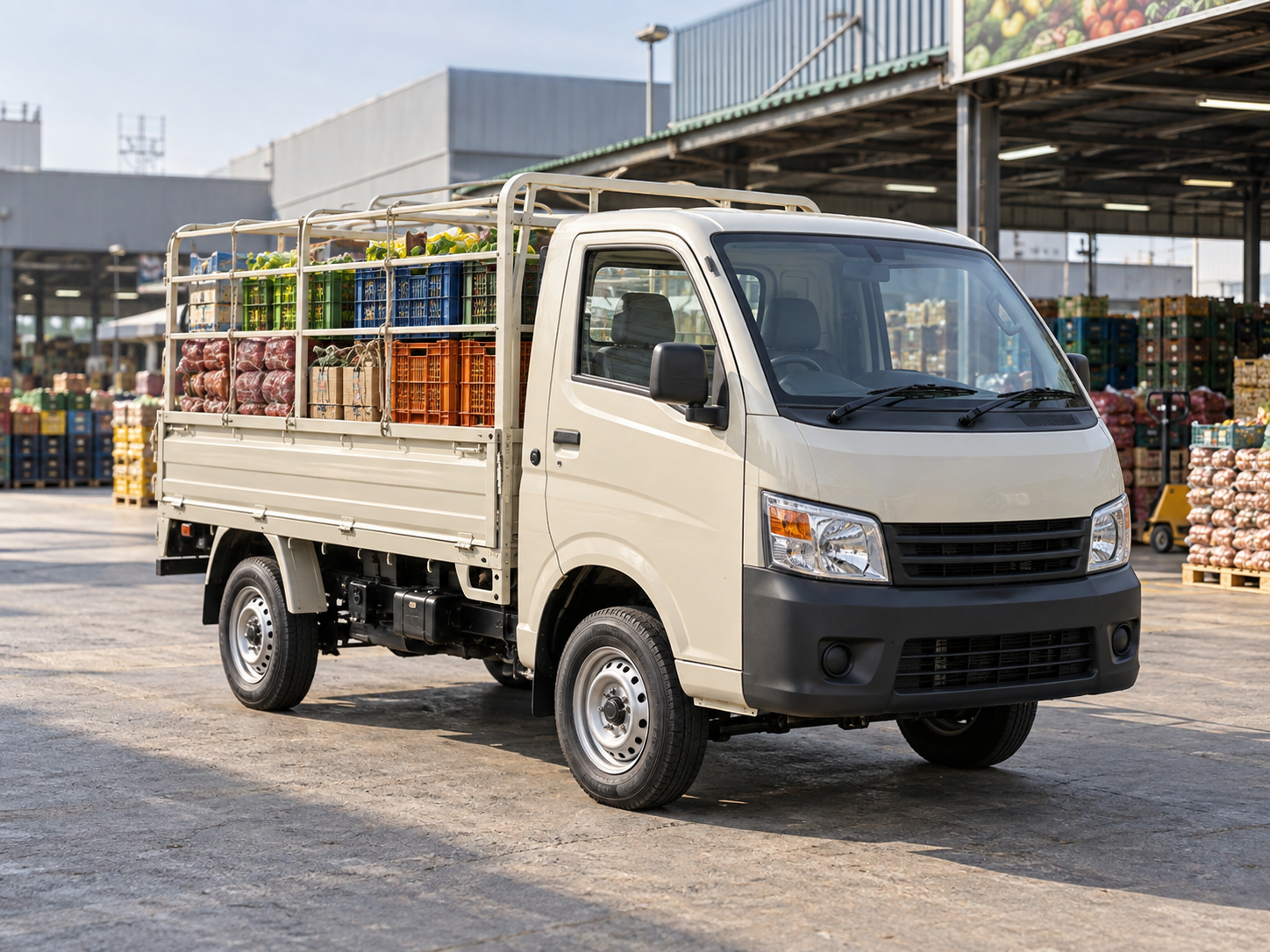 Indian mini pickup truck for small urban loads